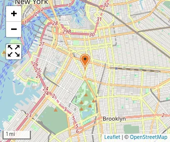 Map of Montessori Day School Of Brooklyn - Prospect Hts