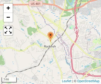 Map of Rockfish Christian Academy