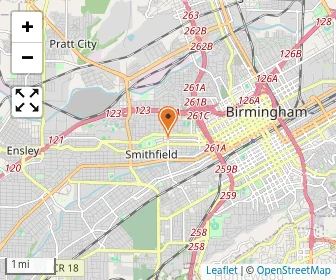 Map of Tabernacle Christian School