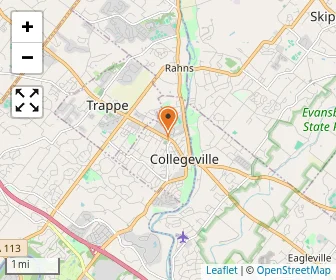 Map of Childrens Schoolhouse Of Collegeville