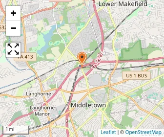 Map of Kiddie Academy Of Langhorne