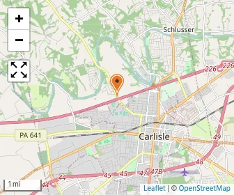 Map of Merakey Autism Center Carlisle