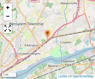 Map of St. Katharine Drexel School