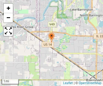 Map of Lake Barrington Academy Of Stars