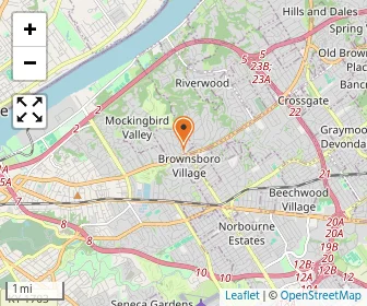 Map of Second Presbyterian Weekday School