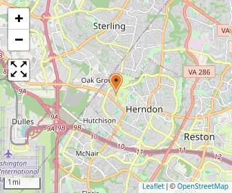 Map of Dulles Montessori School