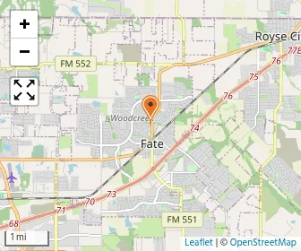 Map of Rockwall Christian Preparatory School