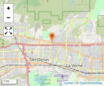 Map of Montessori School Of San Dimas