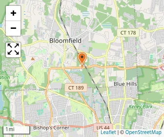 Map of Webb School At Bloomfield