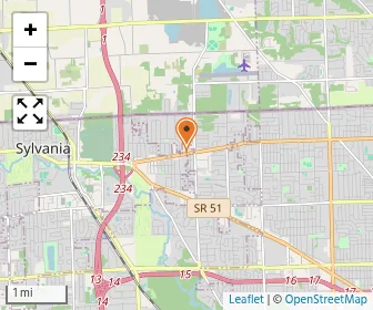 Map of Toledo Islamic Academy