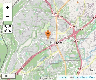 Map of Green Valley Baptist Church