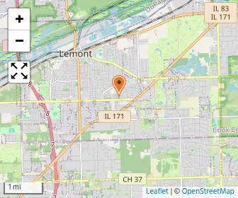 Map of Maironis Lithuanian School