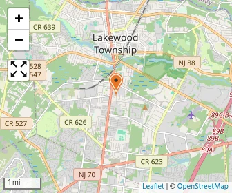 Map of Yeshiva Emek Hatorah
