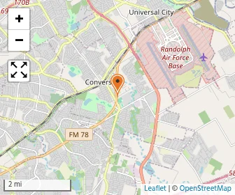 Map of Converse Christian School