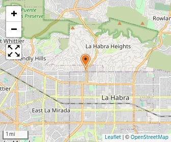 Map of HCS-La Habra Heights Preschool and Infant Center