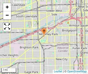Map of Montessori Foundations Of Chgo