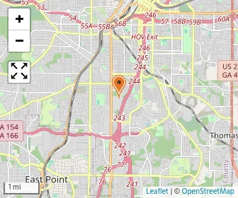 Map of Atlanta Technical College Early Education Center