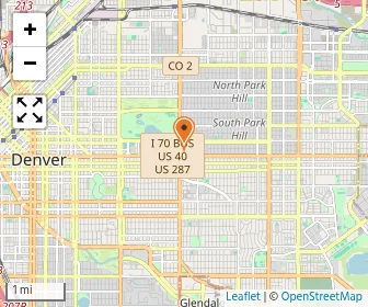 Map of Bansbach Academy At Denver Childrens Home