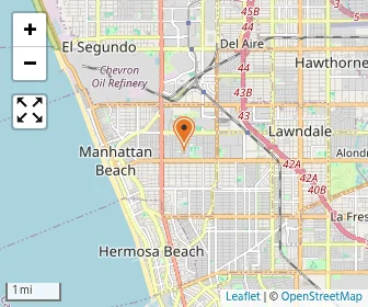 Map of Beach Cities Learning Center