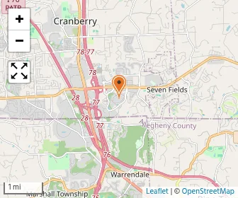 Map of Bright Horizons At Cranberry