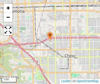 Map of Chino Child Development Center