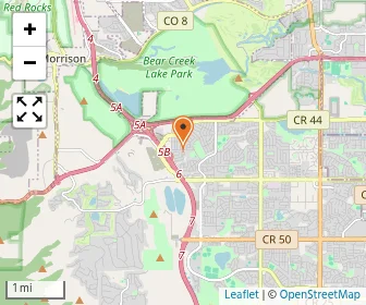 Map of Congregation B'inai Chaim