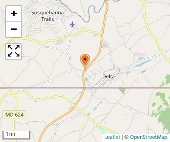 Map of Delta Christian Academy