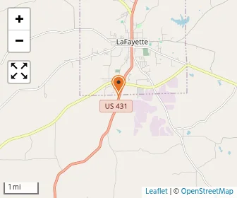 Map of Chambers Academy