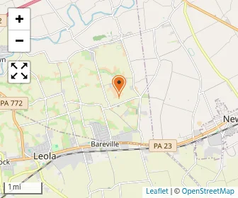 Map of Goods Mennonite School