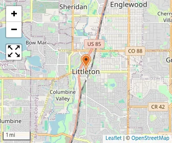 Map of Japanese School Of Denver