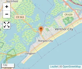 Map of Jewish Community Center
