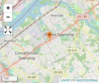 Map of Kiddie Academy Of Delran