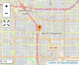 Map of Lone Mountain Learning Center