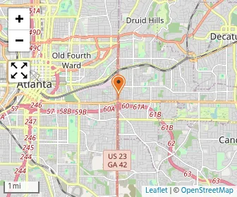 Map of Augusta McDonald