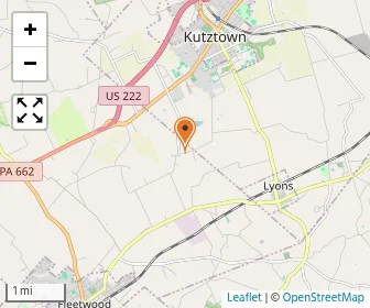Map of Oak Haven School