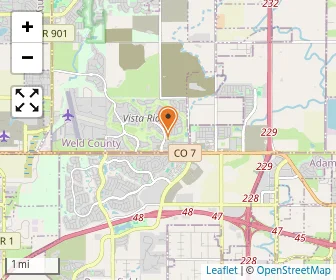 Map of Primrose School Of Erie At Vista Ridge
