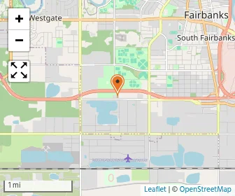 Map of Fairbanks Montessori Association