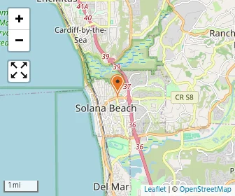 Map of Solana Beach Presbyterian Preschool