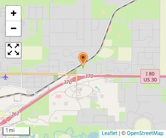 Map of Southeastern Wyoming Juvenile Center