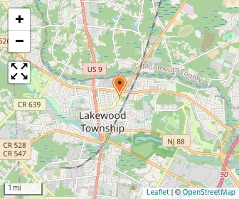 Map of Yeshiva Chayei Olam