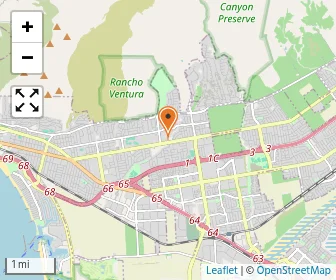 Map of Ventura Montessori School