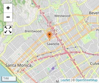 Map of West L A Baptist