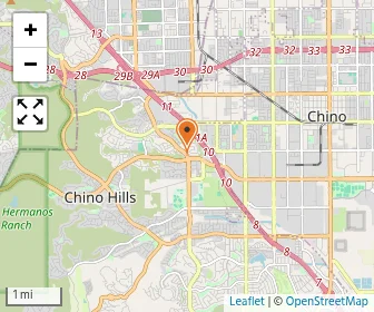 Map of Chino Hills KinderCare