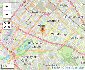 Map of Westpark Montessori School Of Irvine