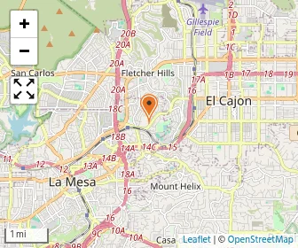 Map of La Mesa Christian School