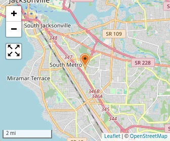 Map of Jacksonville School For Autism