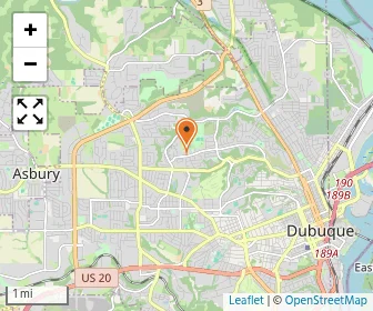 Map of Mazzuchelli Catholic Middle School