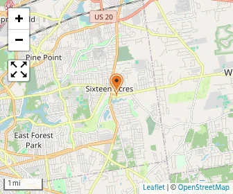 Map of Mill Pond School