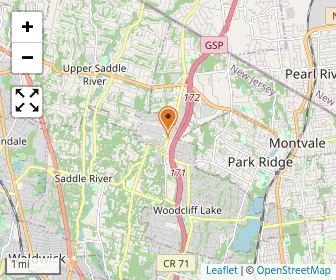 Map of KinderCare at Woodcliff Lake