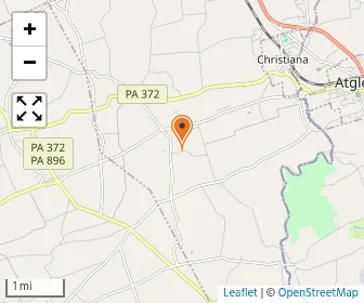 Map of Cooperville Amish School